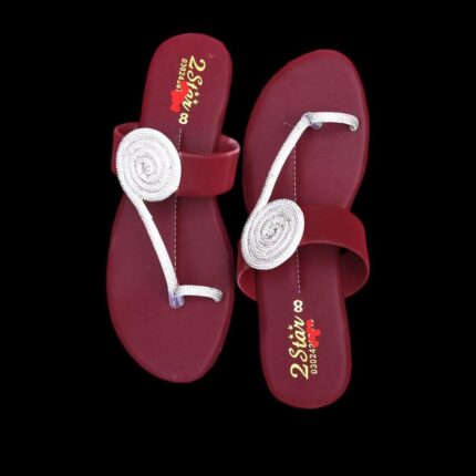 Stylish Women's Casual PVC Flats - 1 Pair