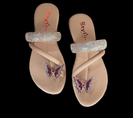 Women's PU Leather Fancy Chappal